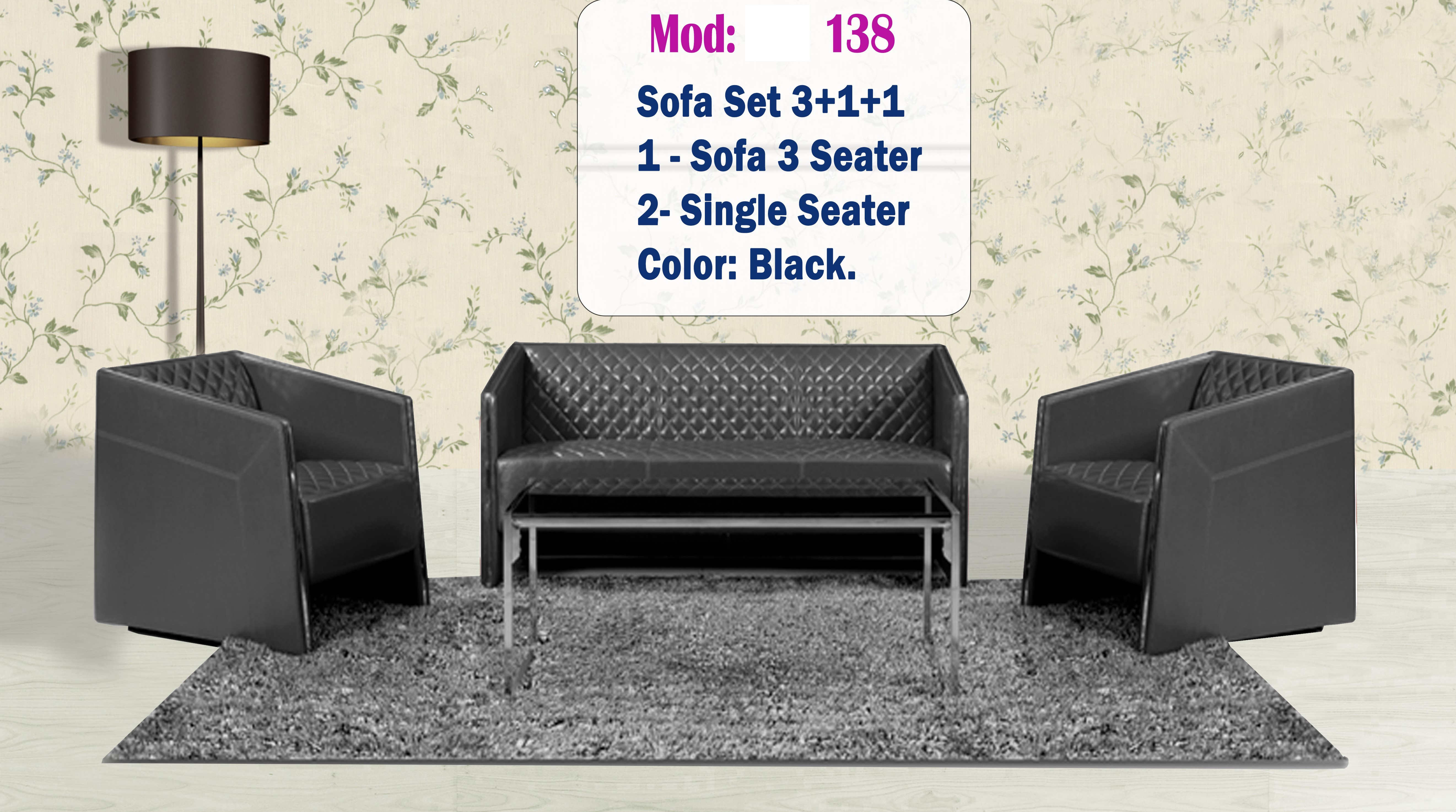 sofa 5 seaters mod: P-138